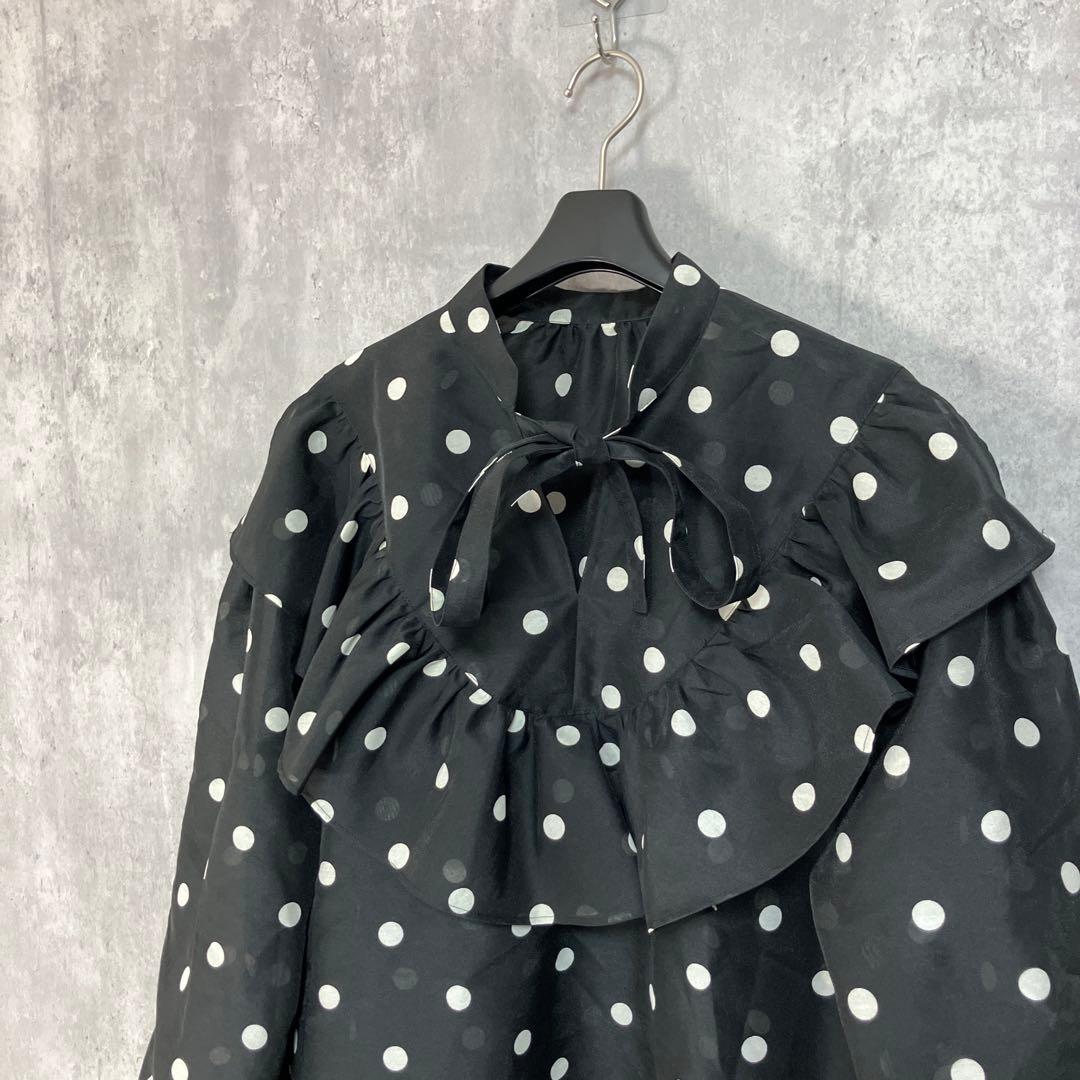 SEVENTEN シアードットブラウス M - メルカリ