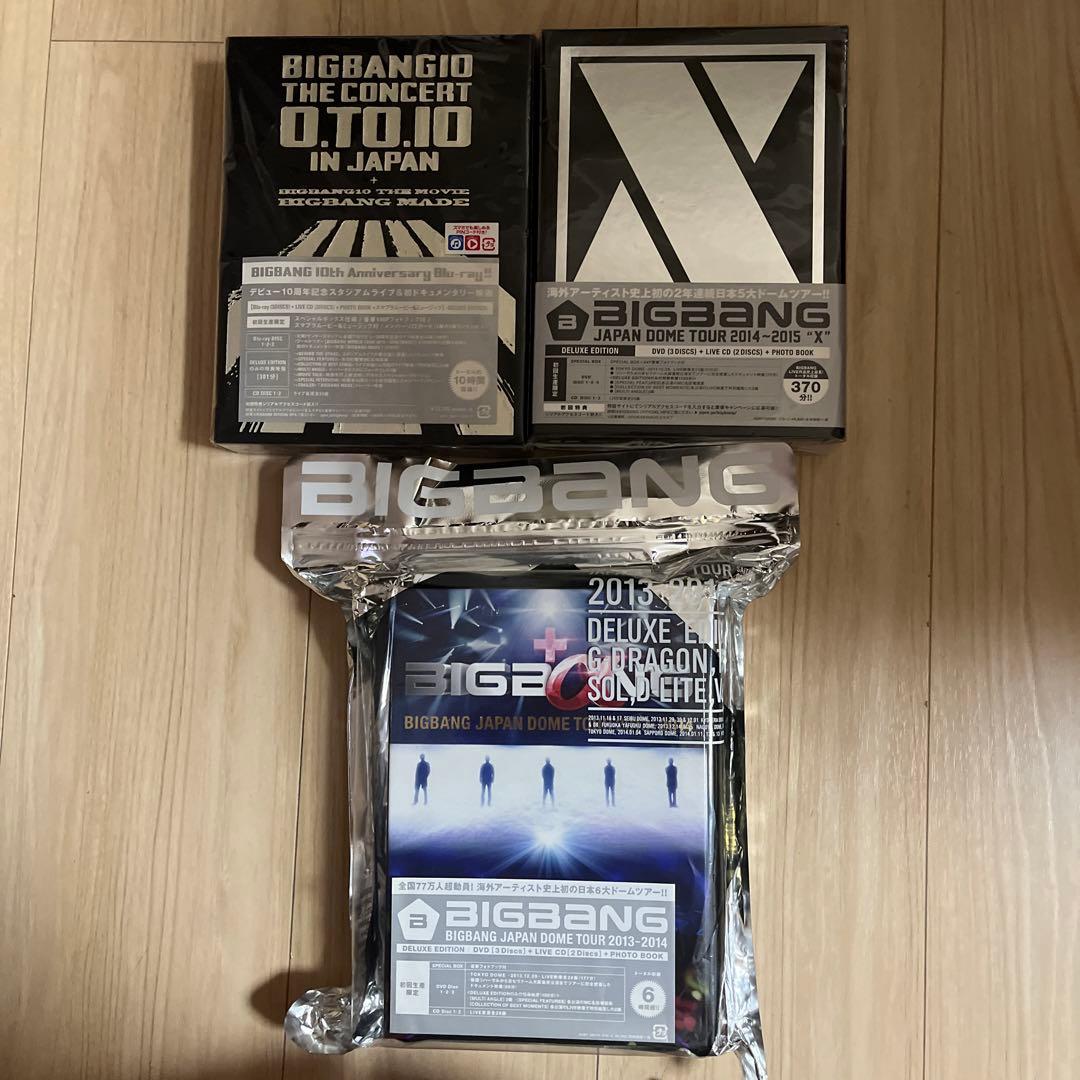 BiGBANGおまとめ3点セット未開封品 BIGBANG JAPAN DOME TOUR 2013~2014 3DVD+LIVE 2CD+PHOTO BOOK BOX | eBay