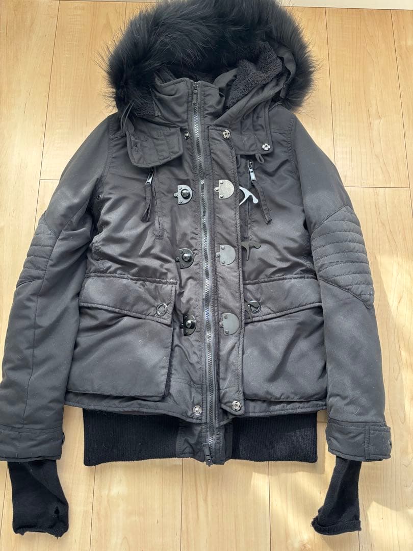 SLY N3B ミリタリージャケット モッズコート ラクーンファー ライナー付き