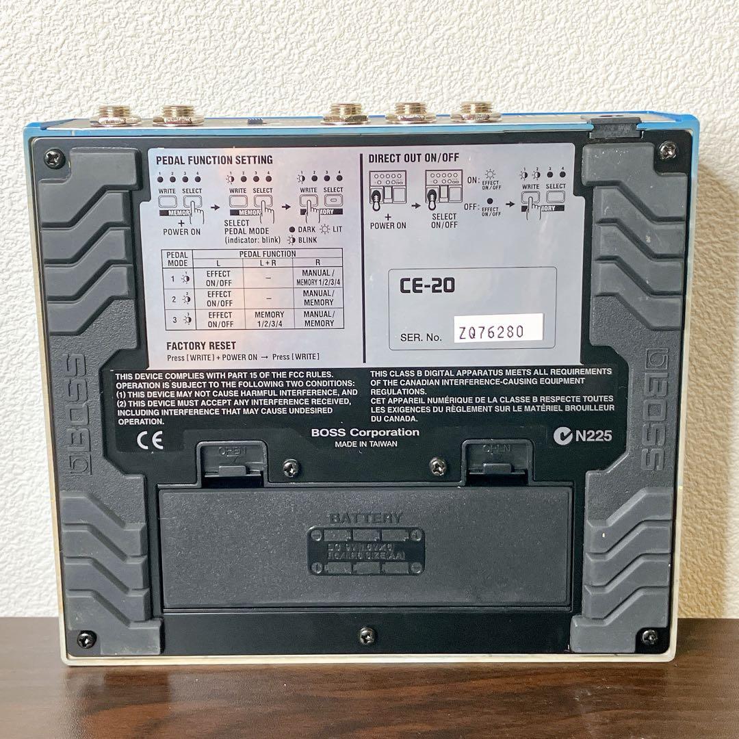 まずまず美品】BOSS CE-20 Churus Ensemble - メルカリ