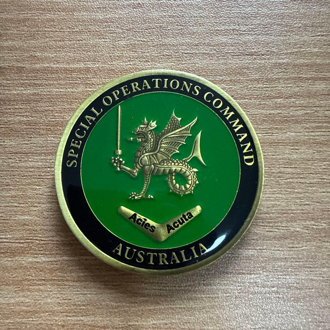 オーストラリア 特殊部隊 チャレンジコイン