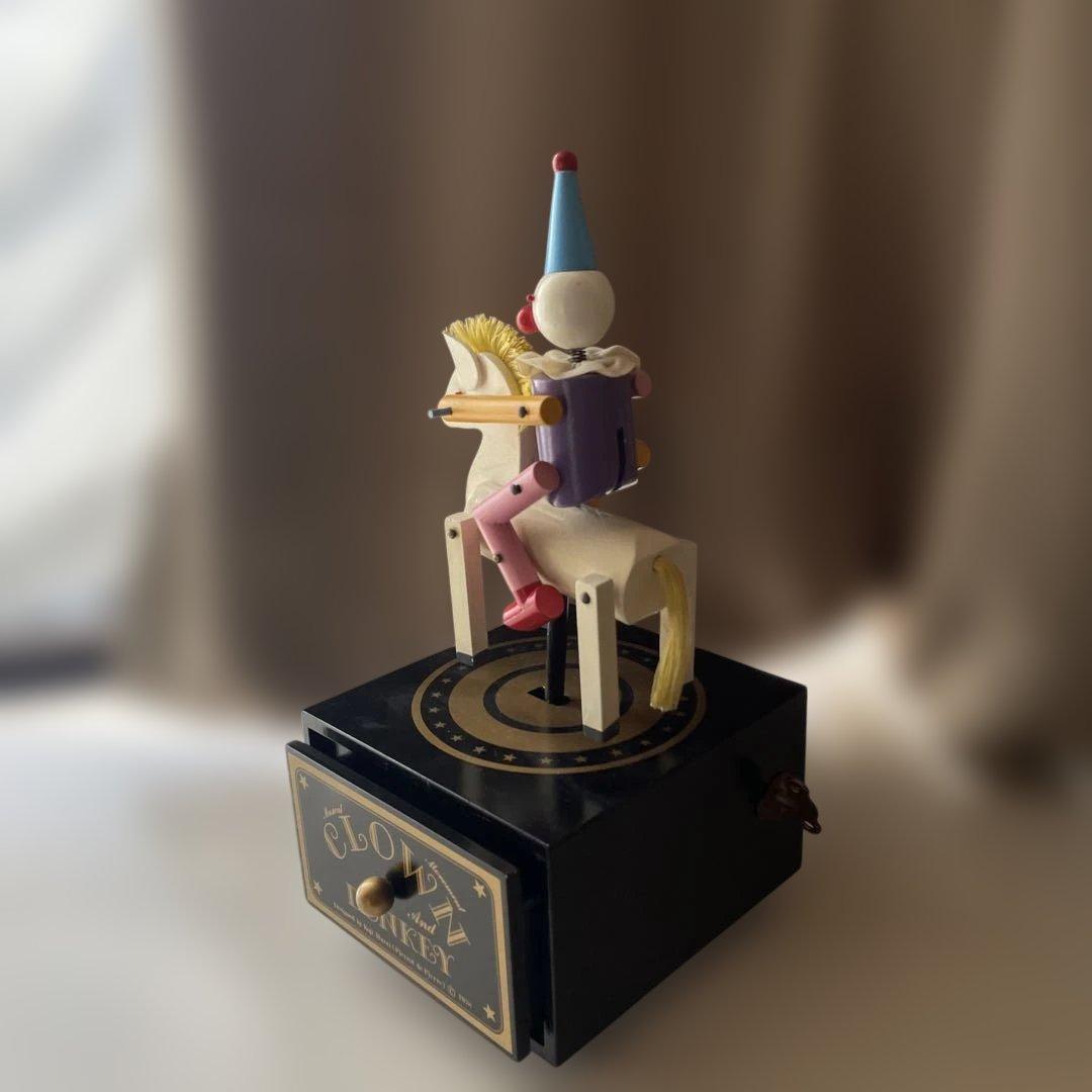 希少 むらいこうじ アンティーク からくりオルゴール