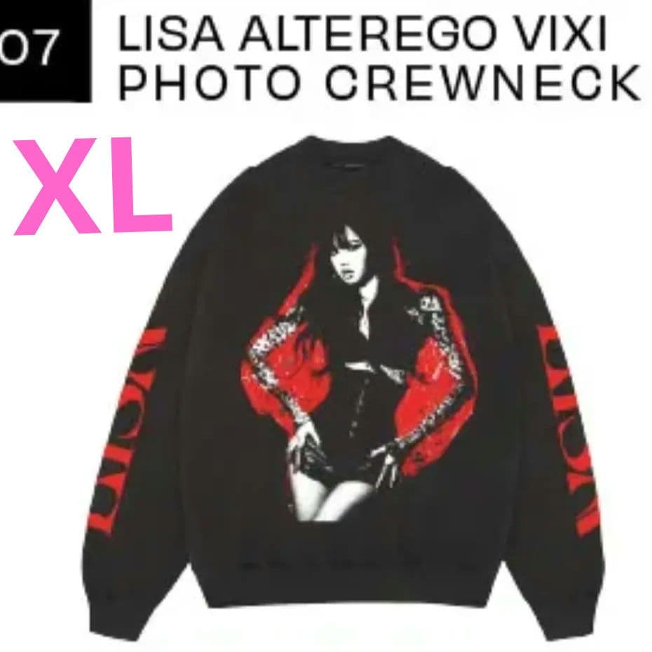 BLACKPINK LISA リサ XL pop-up トレーナー スウェット - メルカリ