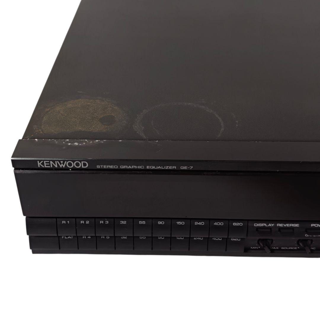 KENWOOD ケンウッド グラフィックイコライザー GE-7 - メルカリ