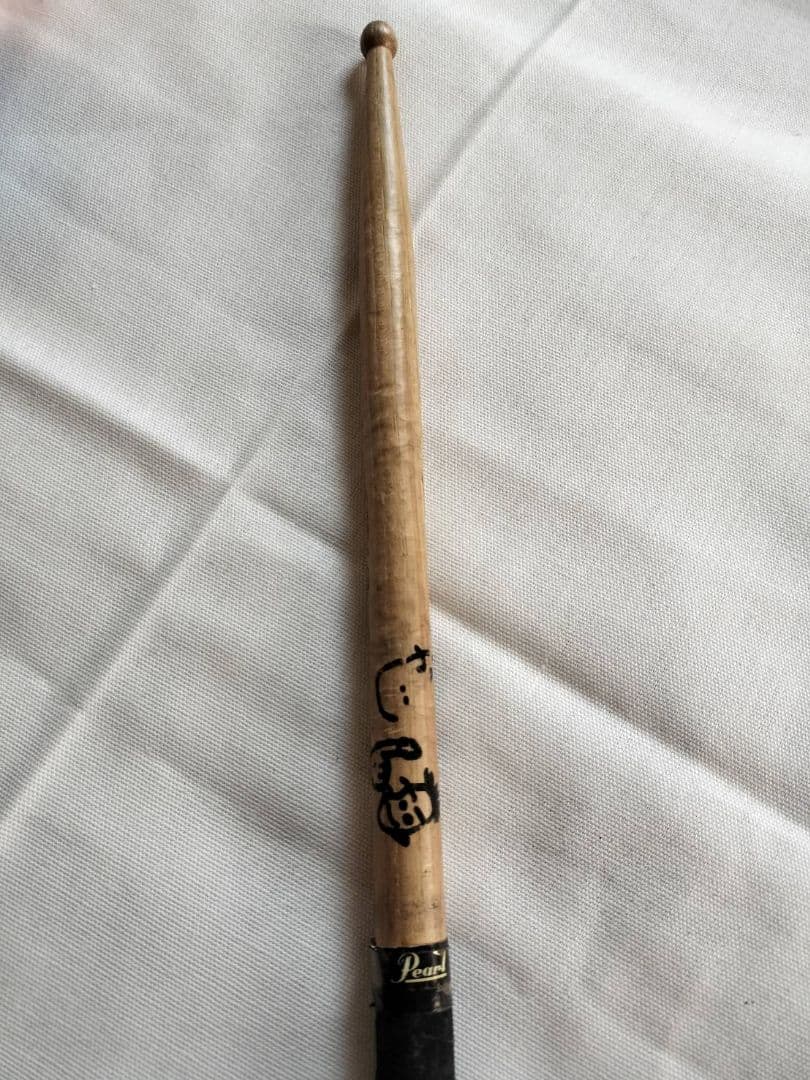 激レア☆ブルーハーツ☆梶くんサイン入り使用済みドラムスティック