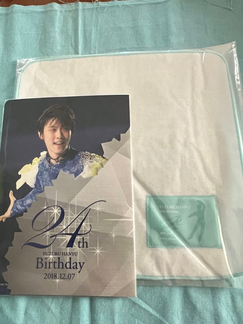 羽生結弦24歳のバースデー記念カード&タオル ＃東京西川＃NISHIKAWA