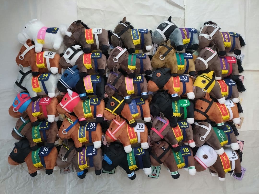 サラブレッドコレクション　ぬいぐるみ　30体　まとめ売り サラブレッドコレクション ぬいぐるみ30 プライズの情報サイト キャラ