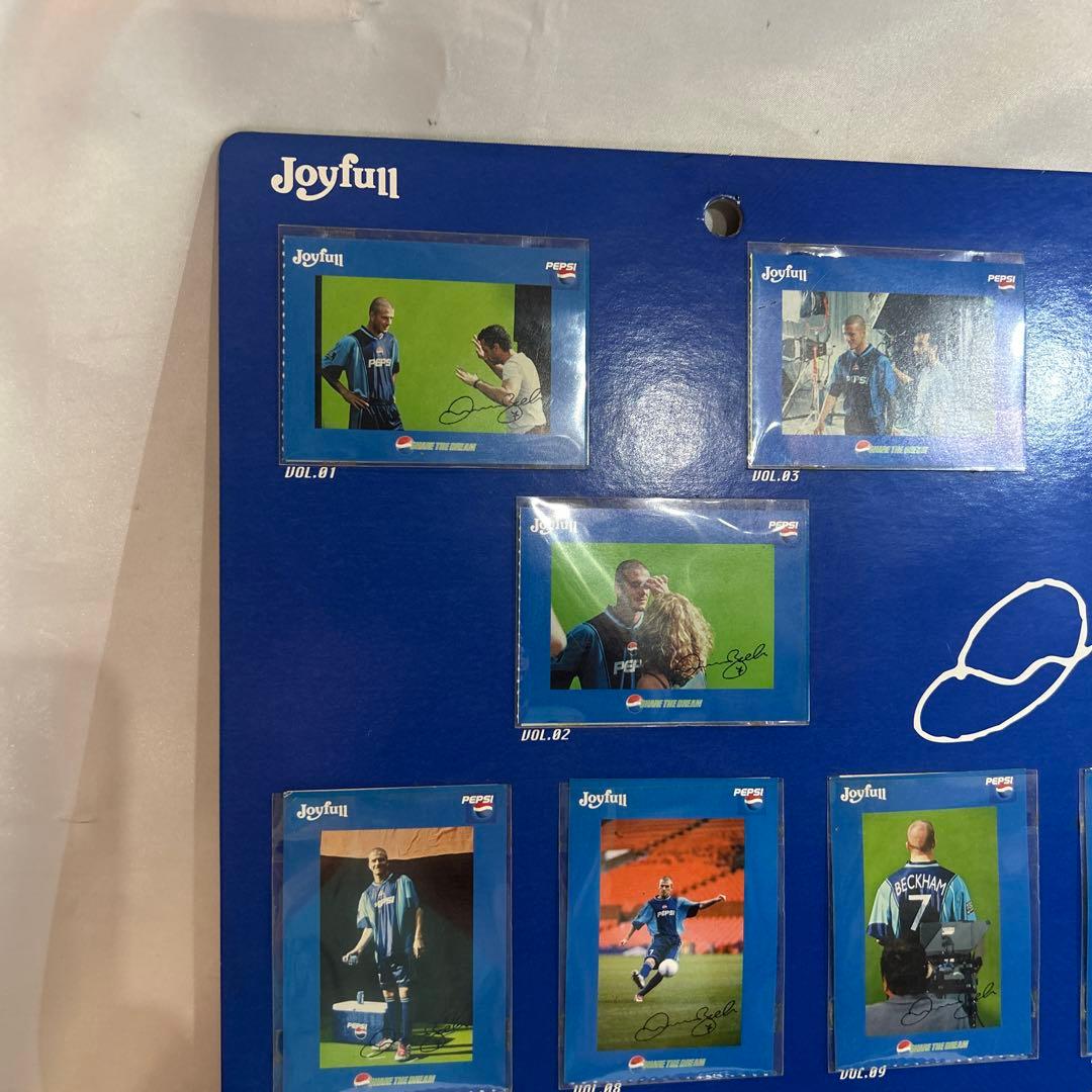Pepsi ジョイフル デビッド・ベッカム カードセット まとめ売り - メルカリ