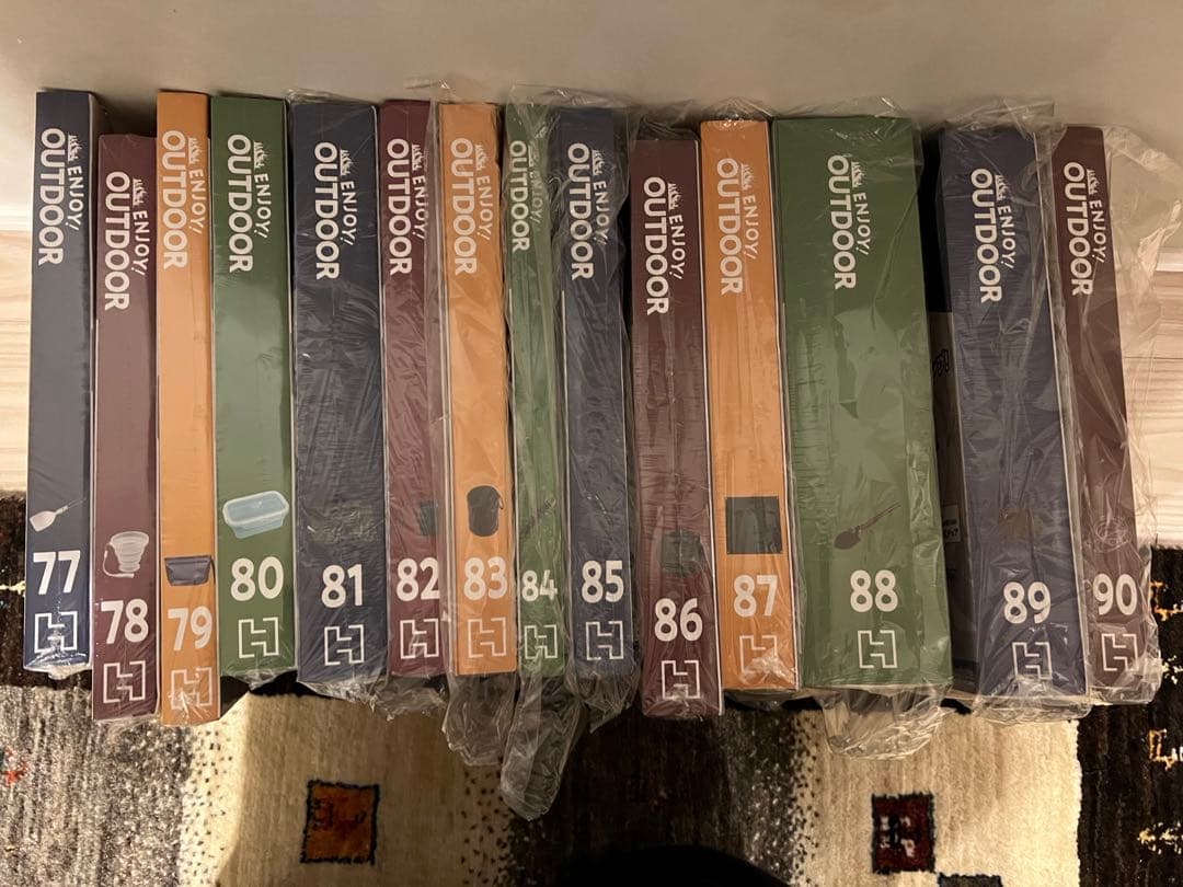 エンジョイアウトドア 雑誌 セット 77-90巻 エンジョイ！ アウトドア ラインナップ：分冊百科情報局