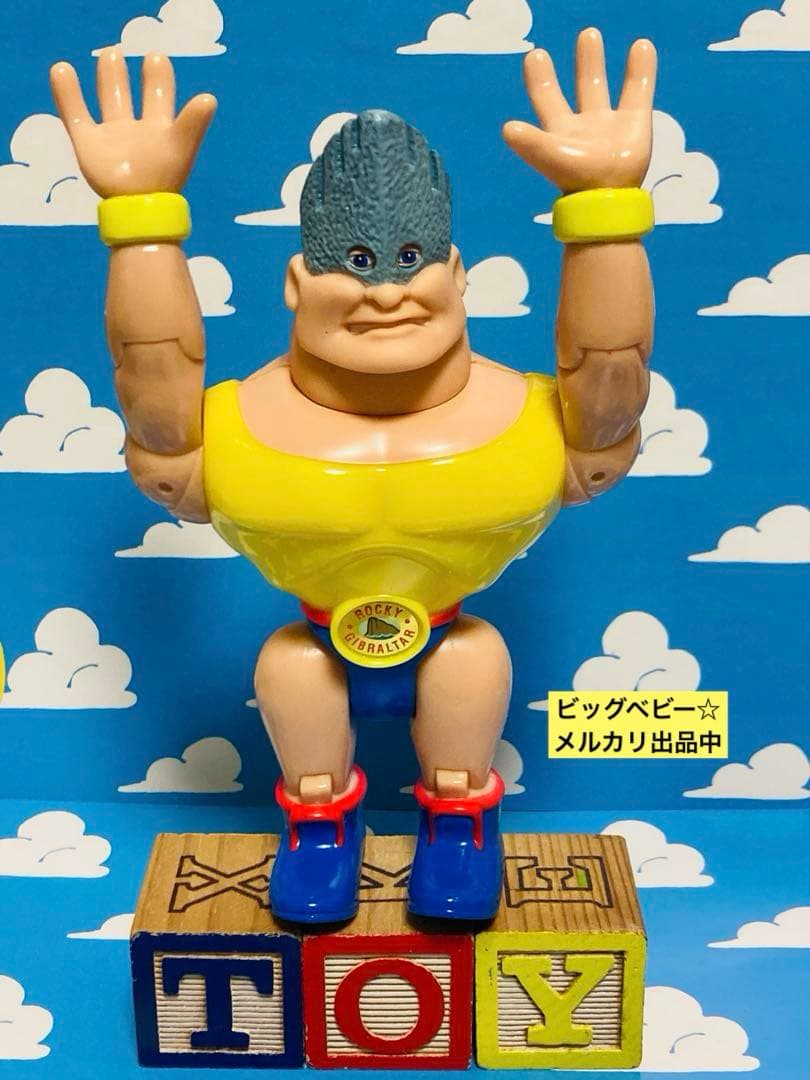 トイストーリー ロッキー フィギュア ロッキー・ザ・レスラー 希少