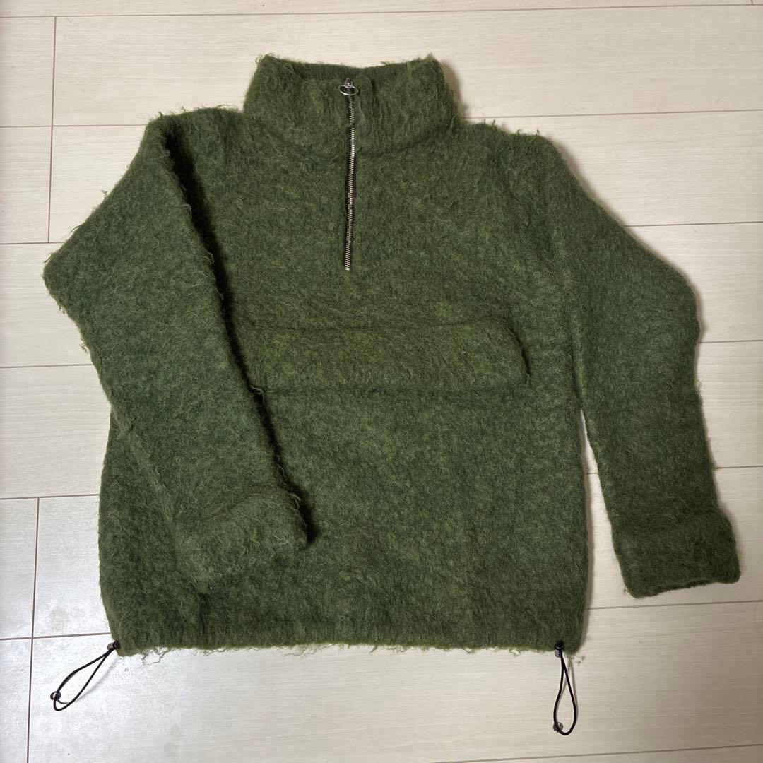 KAPITAL キャピタル モヘアニット ハーフジップ アノラックジャケット