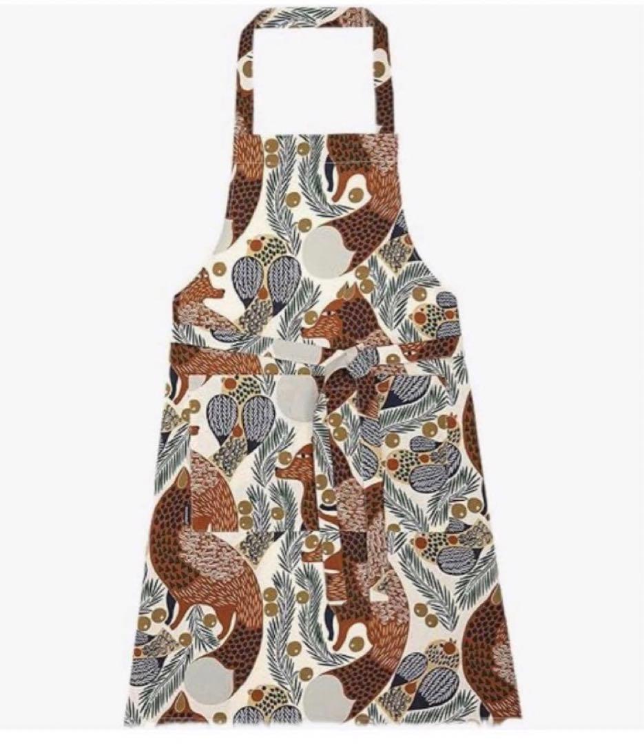 新品未使用　マリメッコ ケトゥンマルヤ エプロン ◎新品未使用◎廃盤品 マリメッコ marimekko エプロン ケトゥンマルヤ