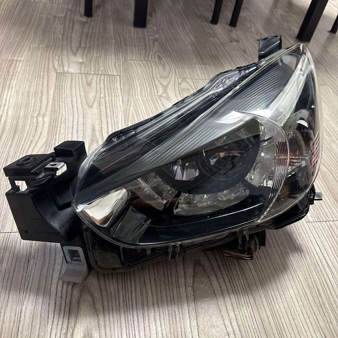 デミオ DJ5FS 左ヘッドライト LED デミオ DJ3FS DJ5FS 左LEDヘッドライト デミオ DJ3FS LED ☆ 左右 100