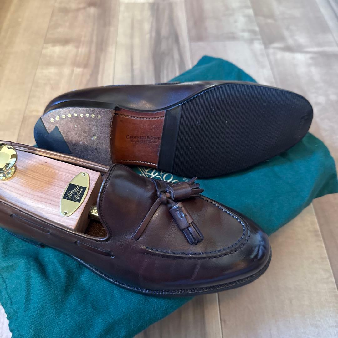 【極上品】Crockett&Jones CAVENDISH 6.5E 焦茶