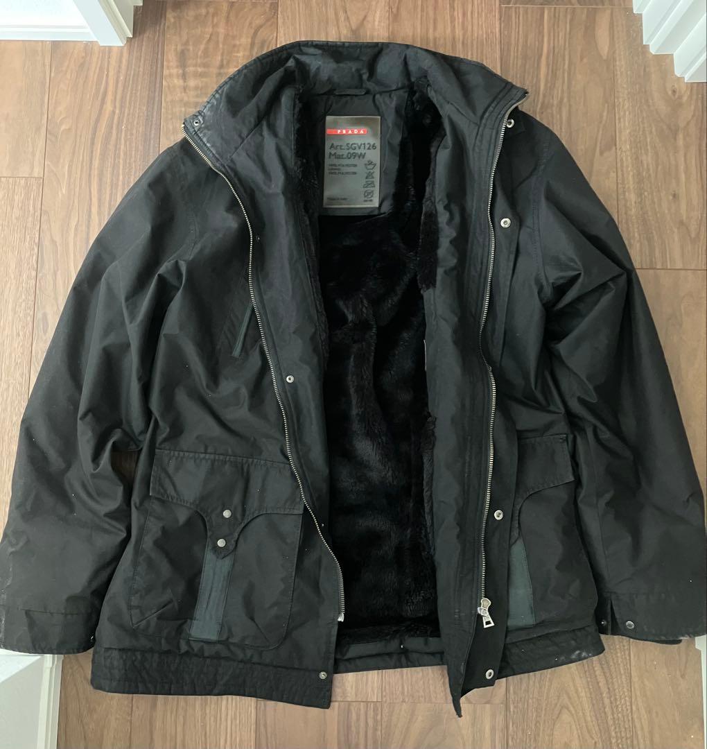 値下げ】プラダスポーツ モッズコート SGV126 - メルカリ