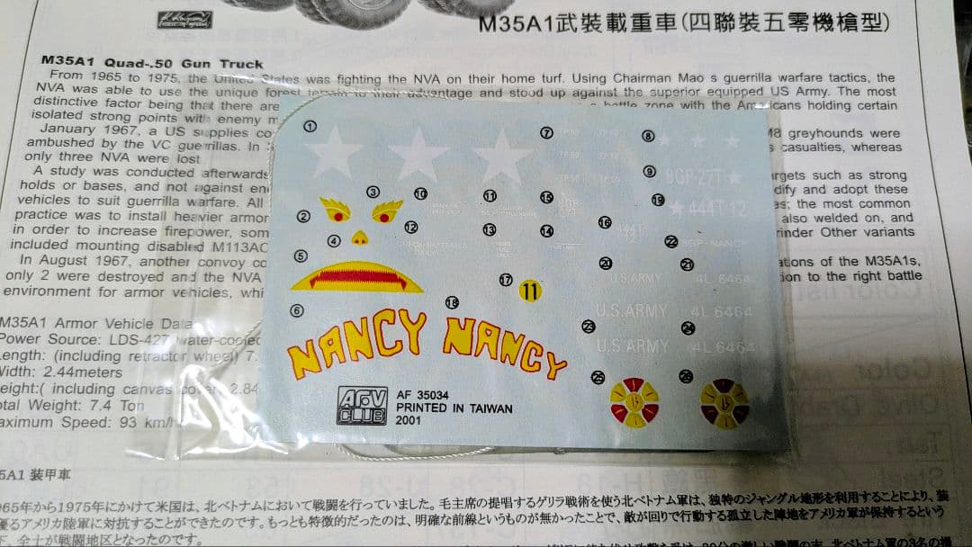 生産終了品】1/35 M35A1 ガントラック ベトナム戦仕様 - メルカリ