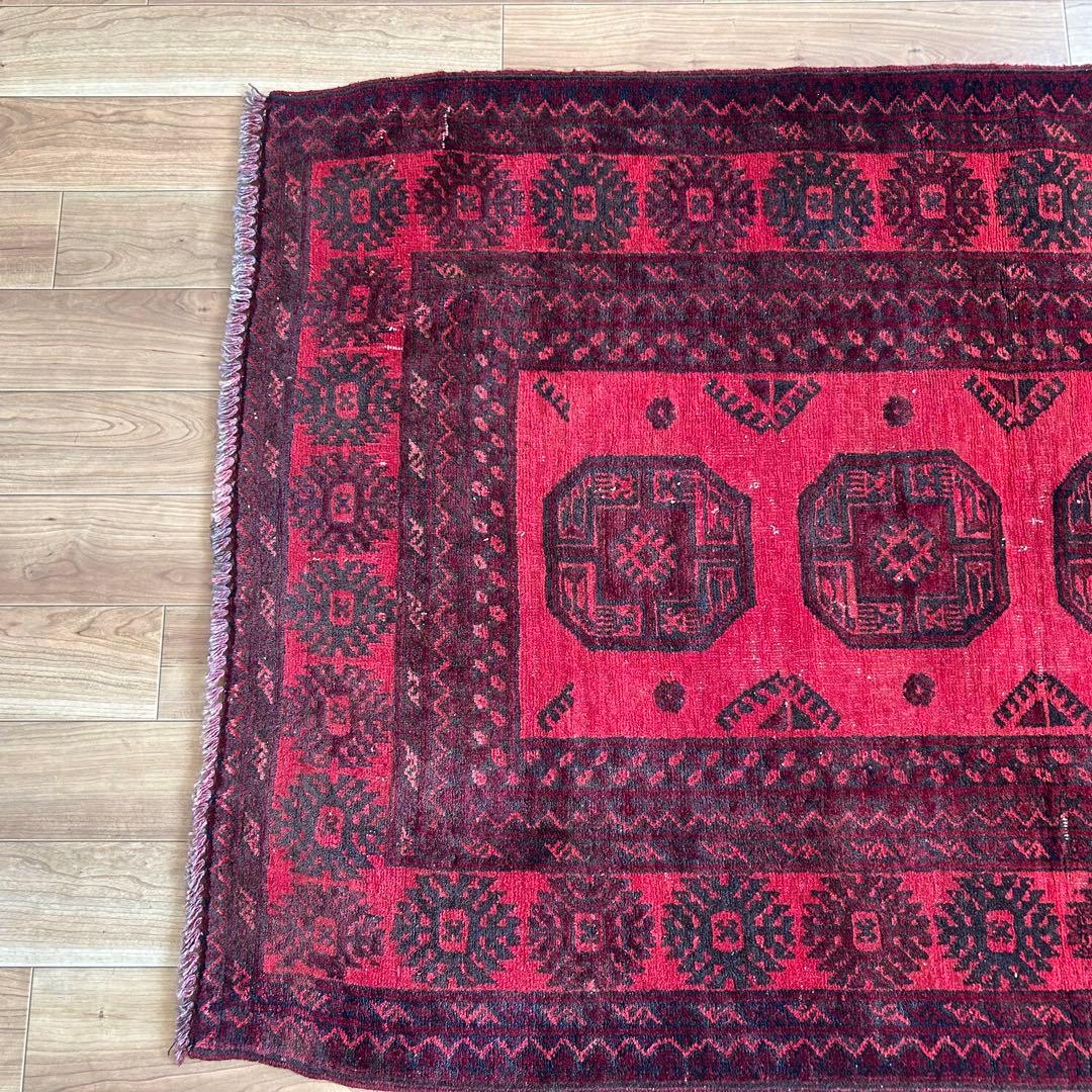 1980's vintage】トルクメン族 アフガンラグ - メルカリ