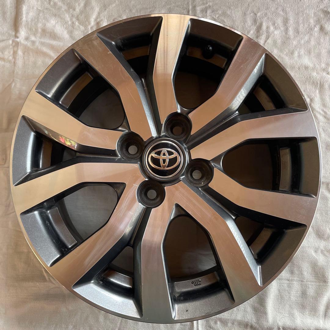 2点同時購入厳守】トヨタ・ルーミーターボ 純正アルミホイール15インチ②