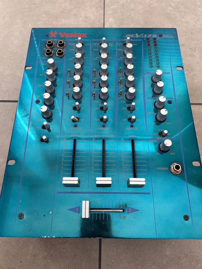 【動作確認済み】Vestax / ベスタックス　pcv-175 ミキサー Vestax PCV-175 Techno Mixer