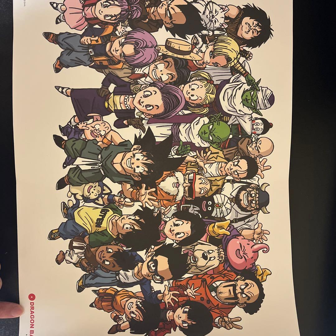 ドラゴンボールジャンプショップベストシーンポスター - メルカリ