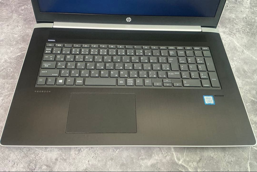 HP 17.3インチ ProBook corei5 第8世代 新品SSD256 - メルカリ