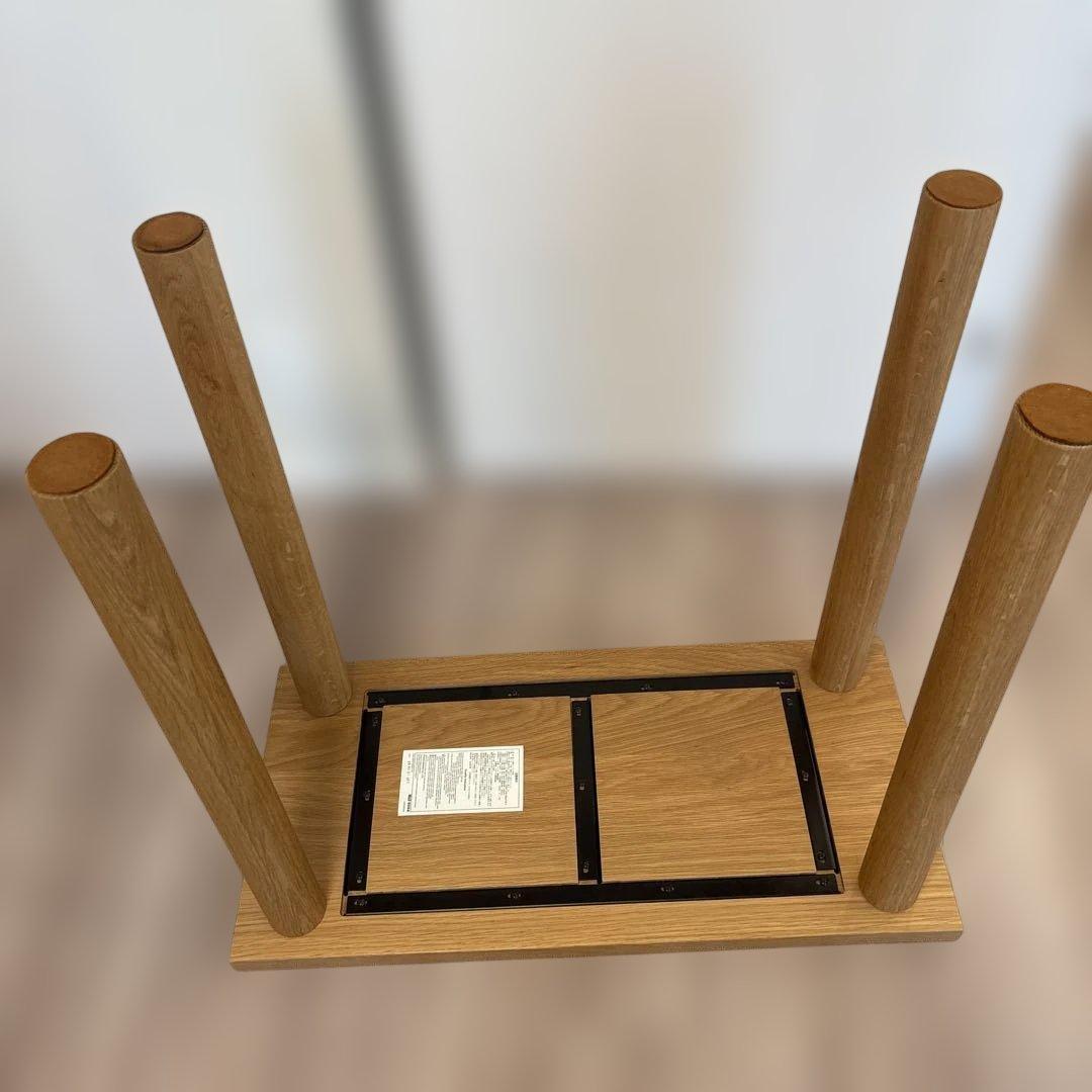 たのメル便送料込み】無印良品 オーク材テーブル - メルカリ