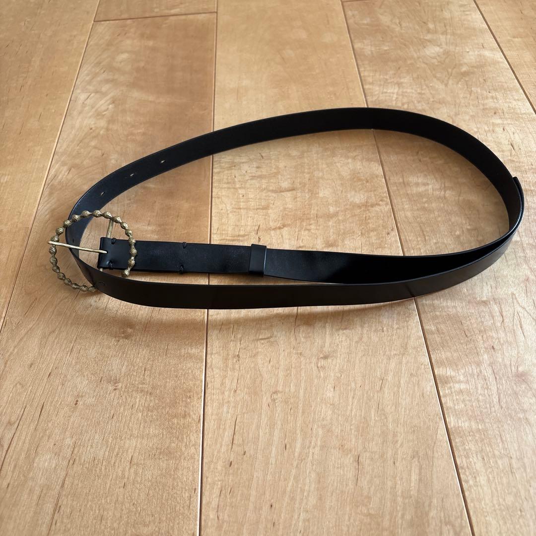 ミナペルホネン タンバリン レザーベルト - メルカリ