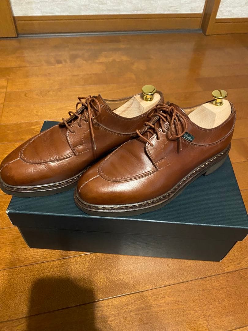 パラブーツ】 UK5.5アヴィニョン 25.0 AVIGNON マロン 美品 - メルカリ