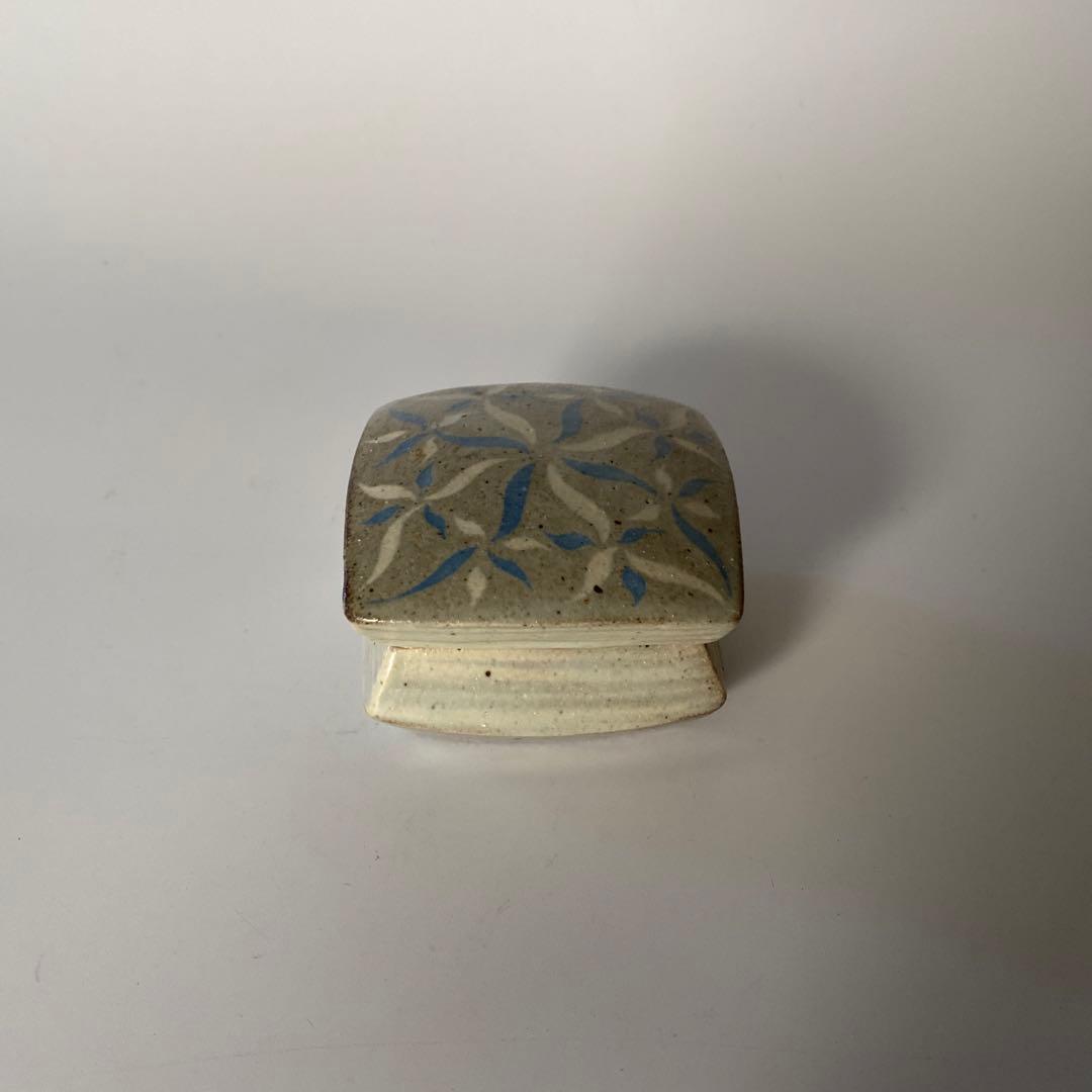 益子焼 島岡桂 縄文象嵌 角型 蓋物/香合（蓋付き小箱） 1対 - メルカリ