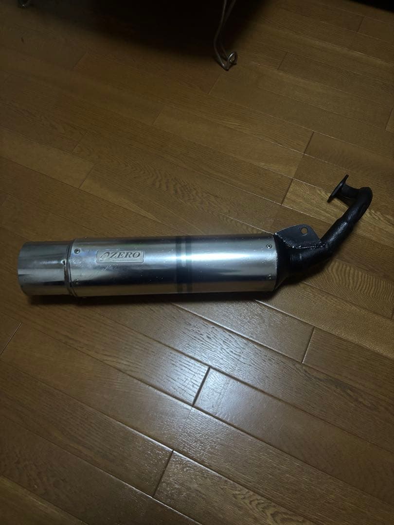 当時物 ZERO デューク マフラー セピアzz レッツ2 用 - メルカリ