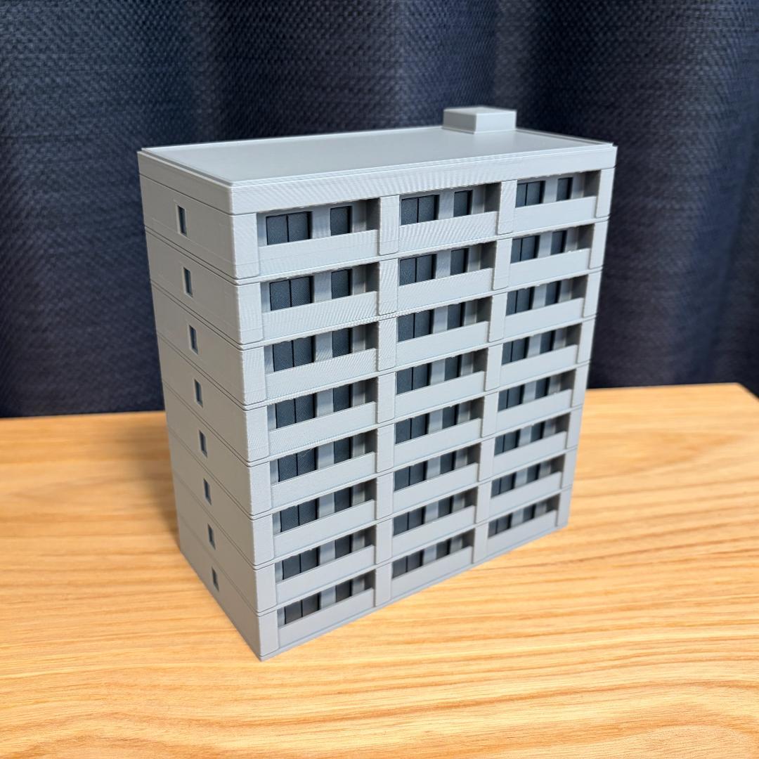 Nゲージ 拡張マンションA（完成品）模型 ストラクチャー 試作品 - メルカリ