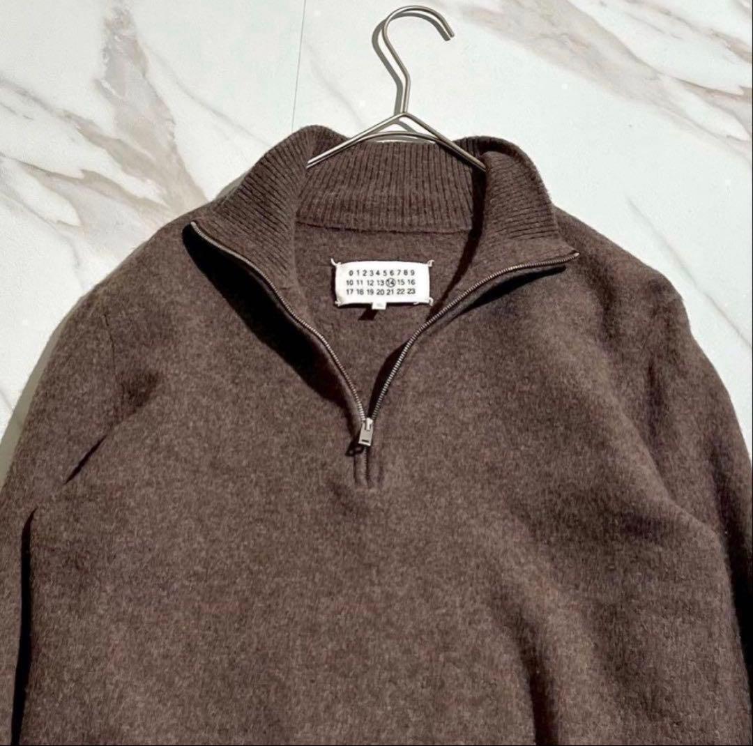 k*f様 2017AW MAISON MARGIELA half zip kni - メルカリ