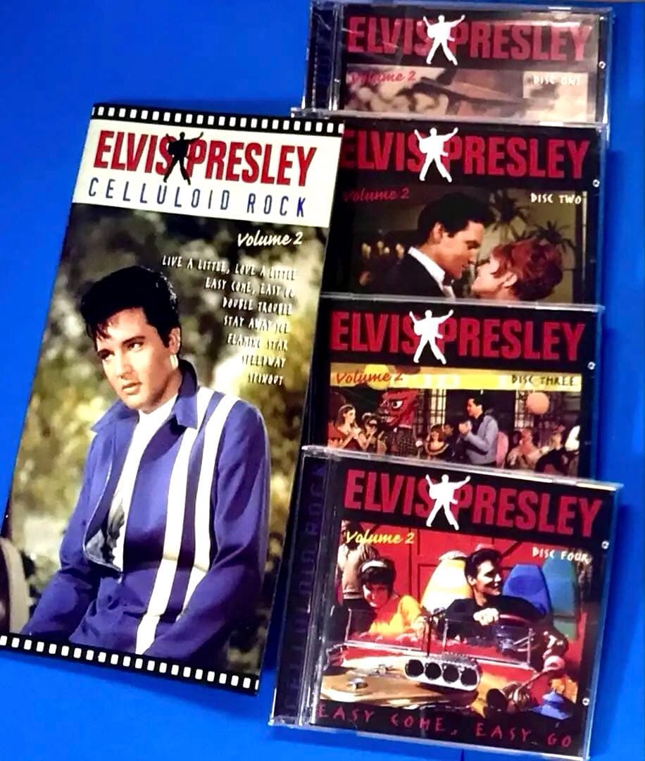 BOX欠品 ELVIS PRESLEY CELLULOID ROCK CDセット
