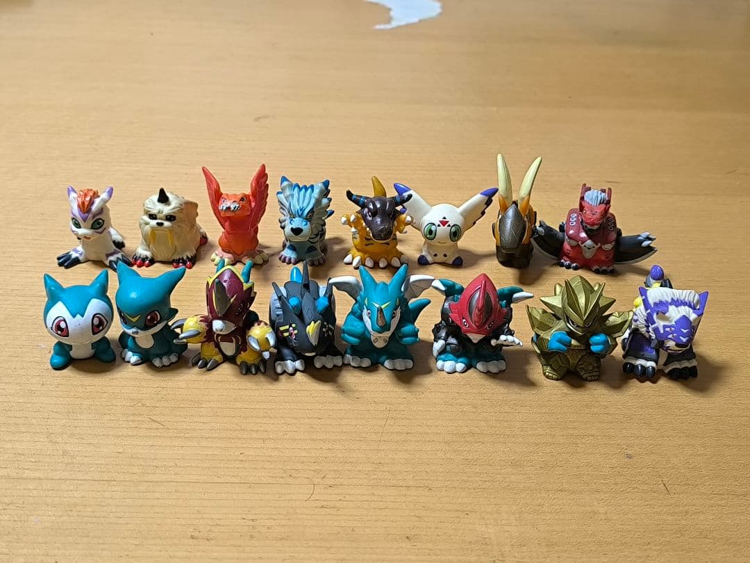 レトロ　デジモン　指人形　16体セット デジモン 指人形 5体セット レトロ - メルカリ