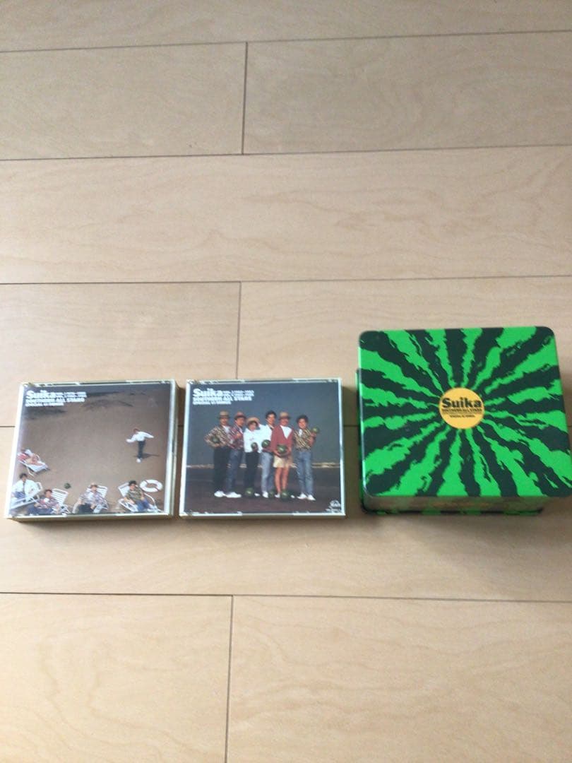 Suika CD 2枚セット サザンオールスターズ　スイカ缶 サザンオールスターズ 初回限定CD Suika すいか 帯 付属品全て揃い