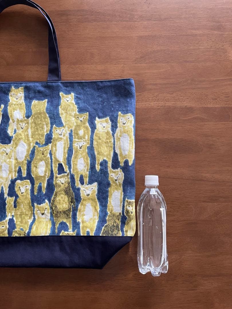 ハンドメイド 大きめトートバッグ ミナペルホネン alive