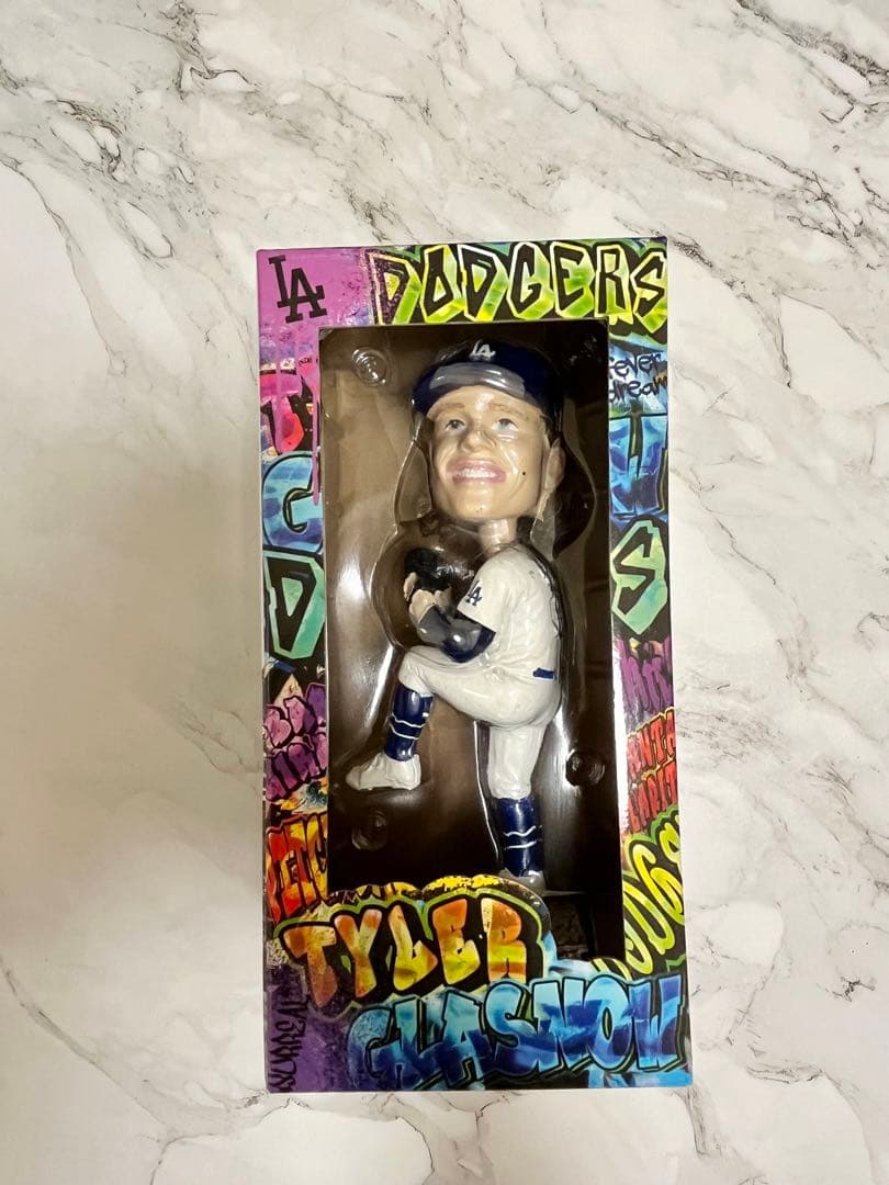 【新品未開封】TYLER GLA グラスノー　ボブルヘッド フィギュア ロサンゼルス・ドジャース ボブルヘッド人形 タイラー・グラスノー