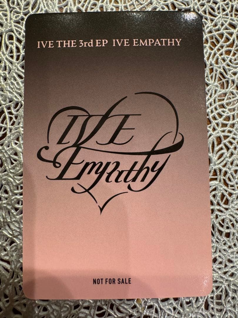 IVE ウォニョン トレカ EMPATHY 会場限定 4/27