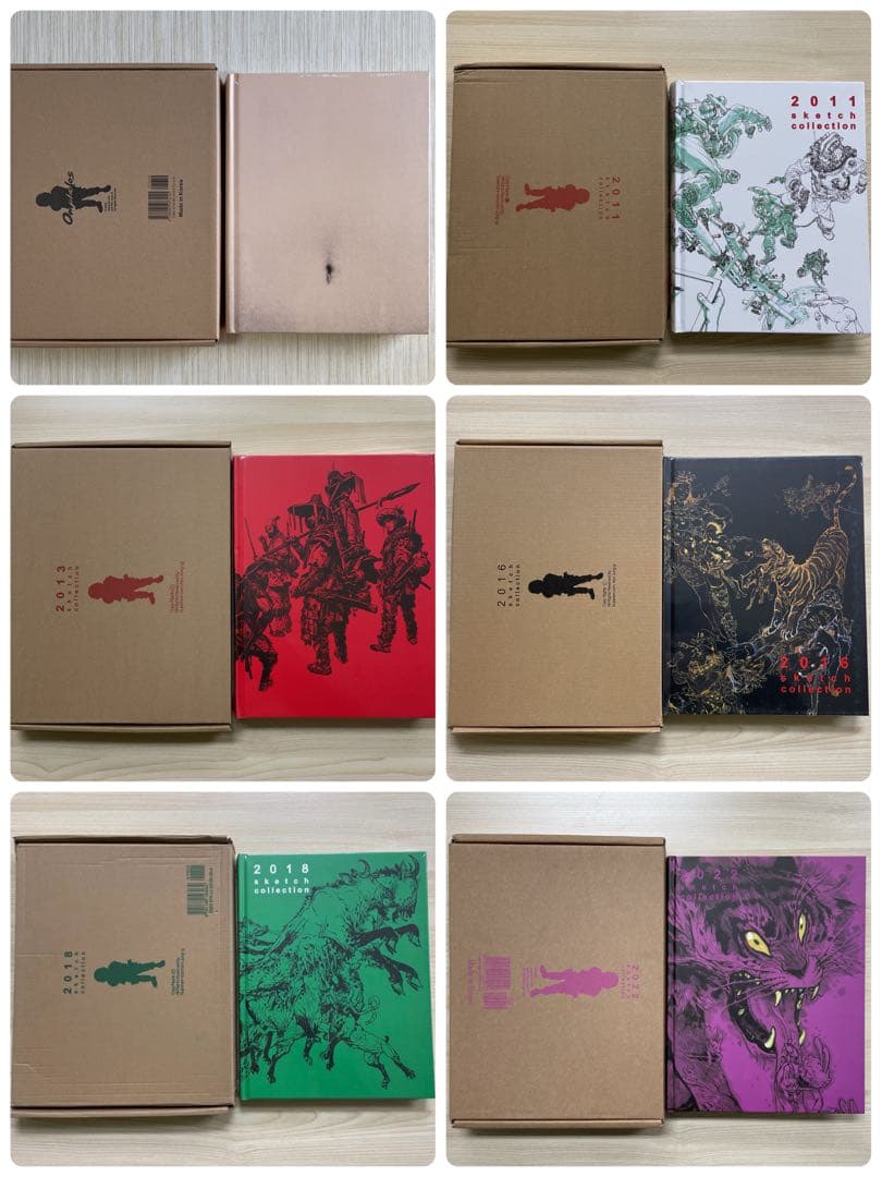 キム・ジョンギ 画集 6冊セット Kim Jung-Gi Amazon.com: Katsuya Terada & Kim Jung Gi Illustration Collection