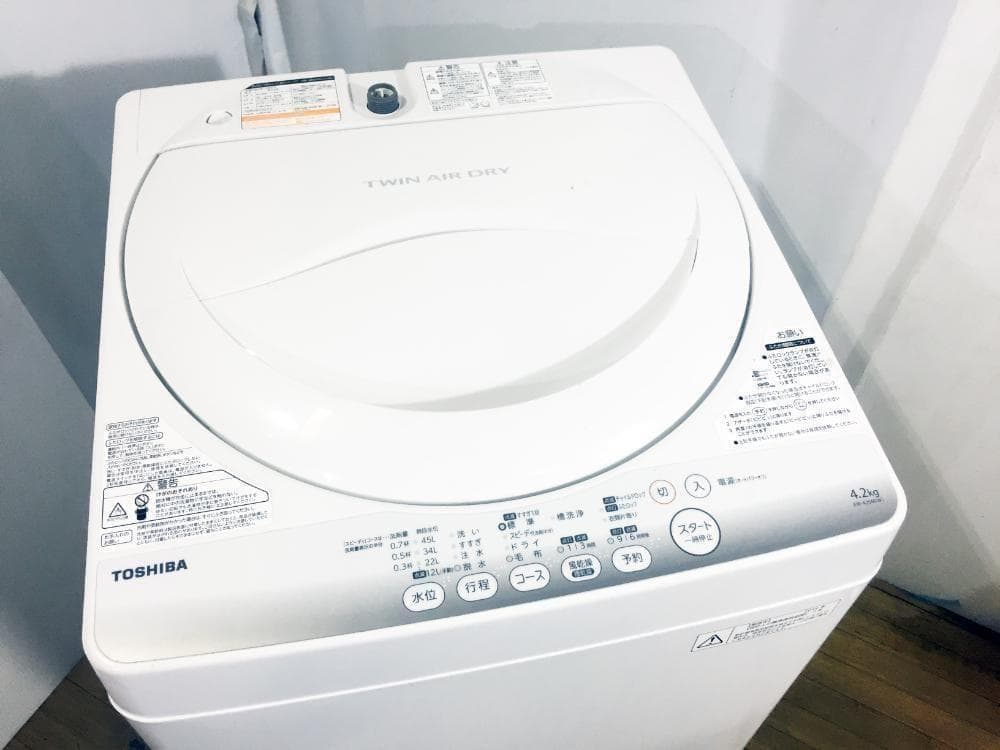 30日迄！送料無料★美品中古★東芝 4.2kg 洗濯機【AW-42SM】