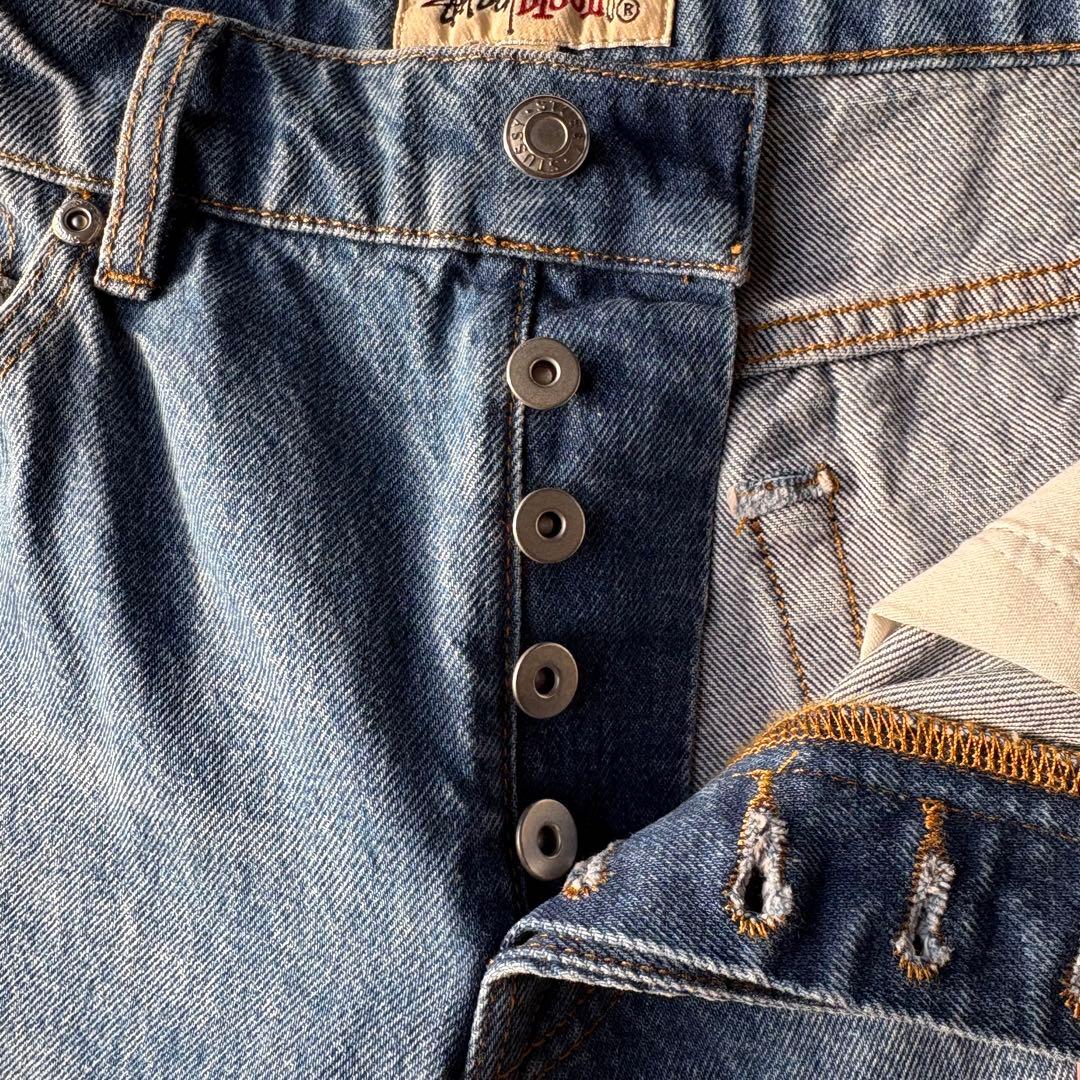 オモシーチャンネル ブナ着用 Stussy BIG OL デニムジーンズ 30 - メルカリ