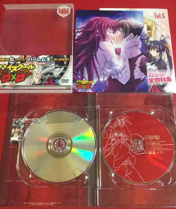 【入手困難】ハイスクールD×D DVD 初回限定盤 全6巻セット