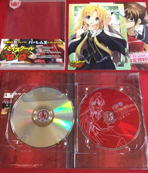 【入手困難】ハイスクールD×D DVD 初回限定盤 全6巻セット