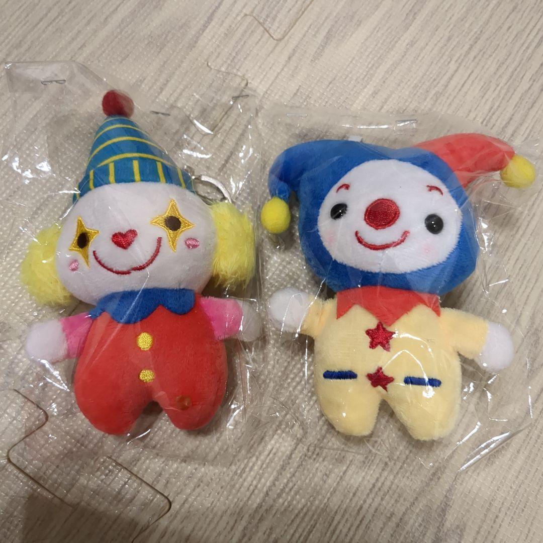 ハッピードリームサーカス ピエロぬいぐるみ2個セット - メルカリ