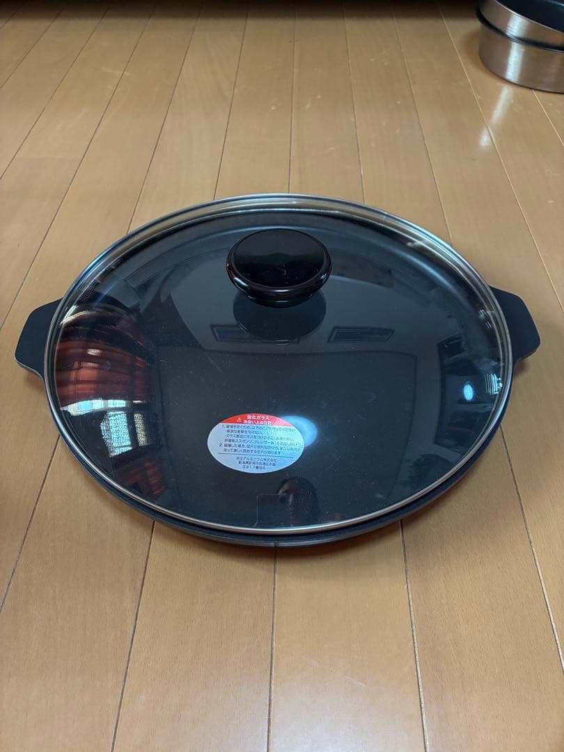 極美品✨MFG 遠赤外線焼物プレート 32cm 強化硝子蓋付 ラジエントヒーター MFG 遠赤外線 焼物プレート 32cm 強化硝子蓋付 スーパーラジエント