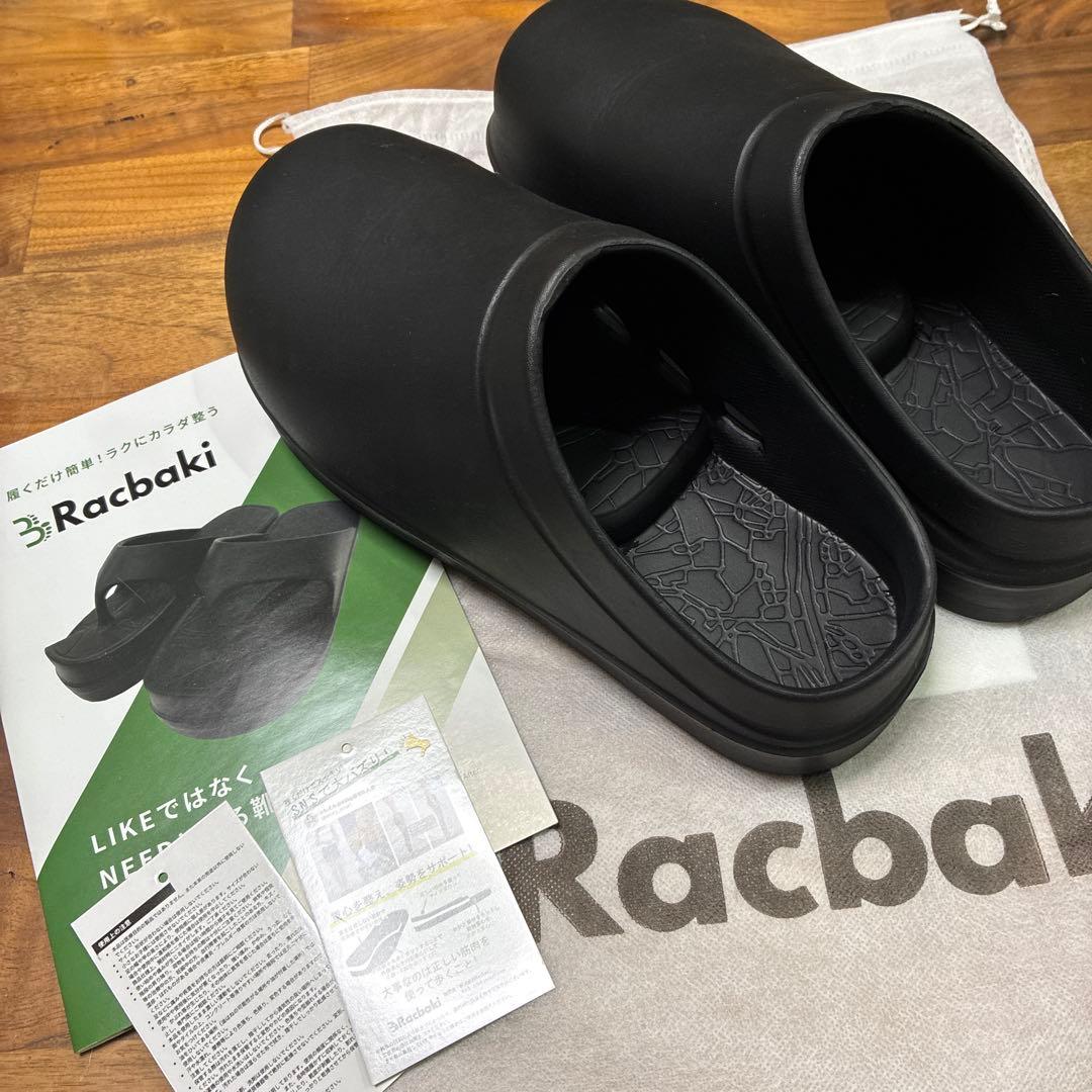 Racbaki イージーサボ ブラック レディースL - メルカリ