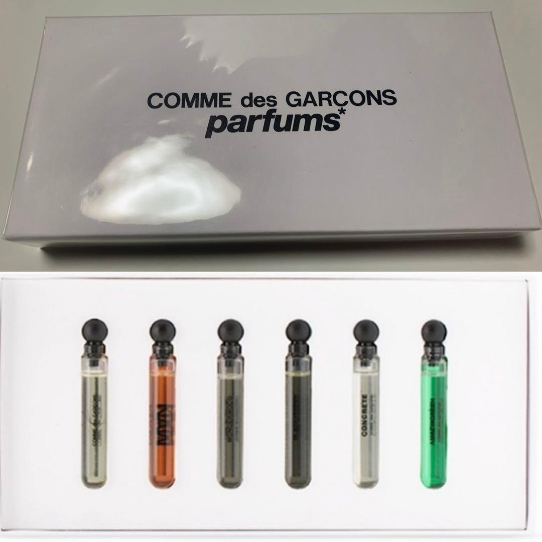 コムデギャルソン　COMME des GARÇONS 香水セット 6種 2ml COMME des GARCONS PARFUMS コムデギャルソン 香水 6点セット ユニ