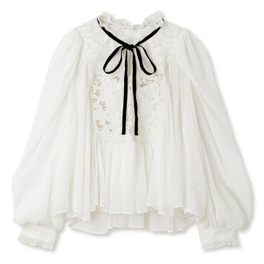 【美品】SNIDEL スナイデル エンブロイダリー楊柳ブラウス MIX SNIDEL（スナイデル）の「エンブロイダリー楊柳ブラウス（シャツ