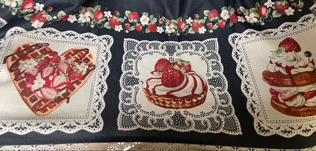 Chalmiere】 ベイクドベリー JSK いちご リボン クリップ セット