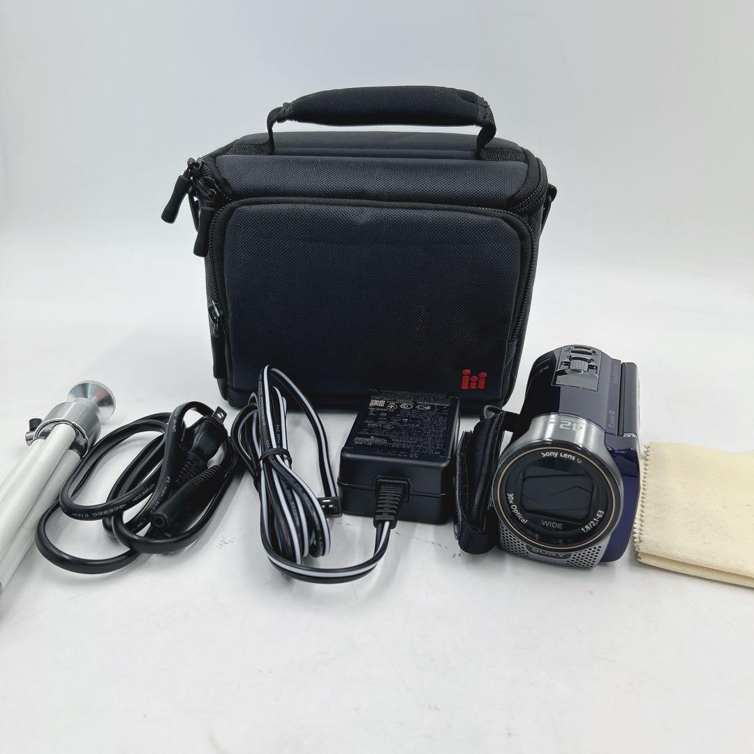 2ABM020 SONY HDR-CX180 ハンディカム ビデオカメラ hdr-cx180_black_open.jpg